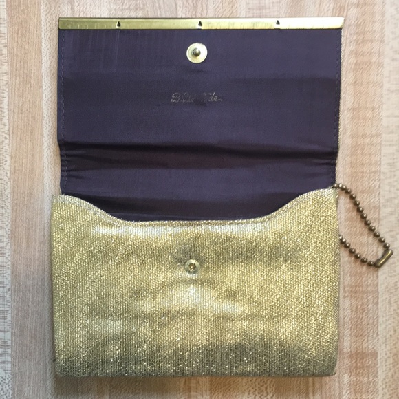 Vintage Gold Sparkle Wallet - Picture 3 of 8